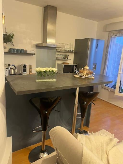 Wondersuite Appartement - Centre Ville Avec Parking Couvert -15Mn De Paris Et 10 Mn De Stade De France, Wifi, Netflix Deuil-la-Barre Exterior foto